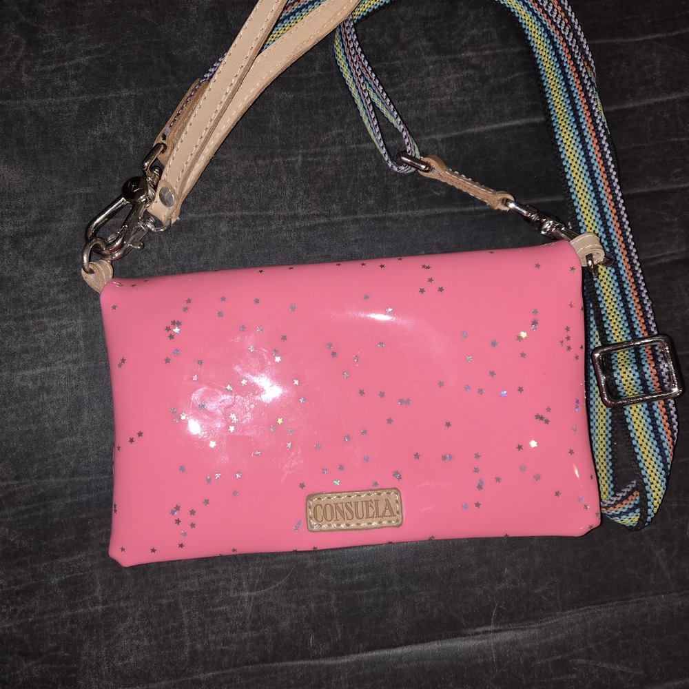 Consuela Starry Pink Crossbody Bag